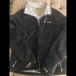 Ladies black under armour neoprene jacket